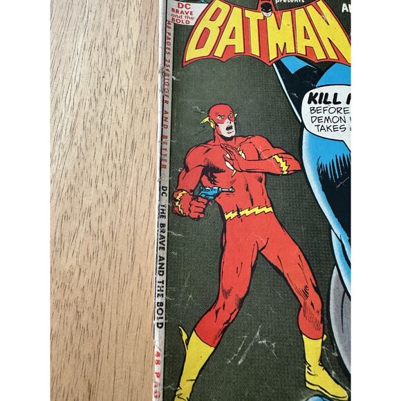 DC Comics, Batman and The Flash #99 1971/1972 The Brave & the Bold, Good VTG - Picture 4 of 8